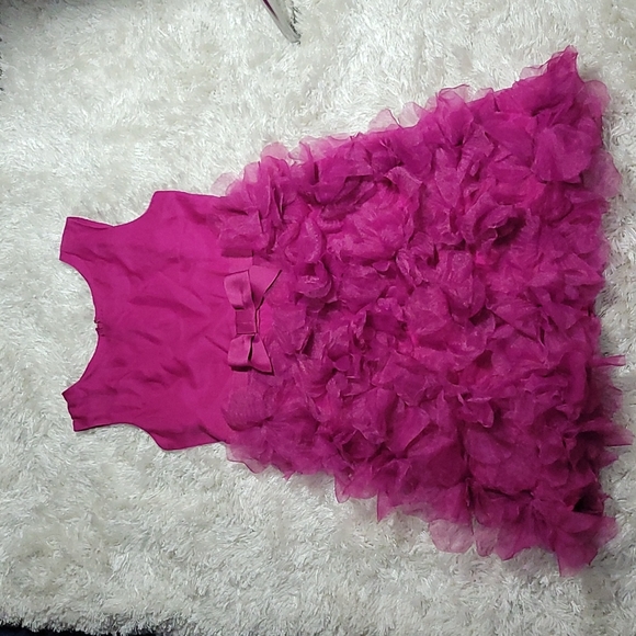 Large magenta girls dress - Picture 1 of 2